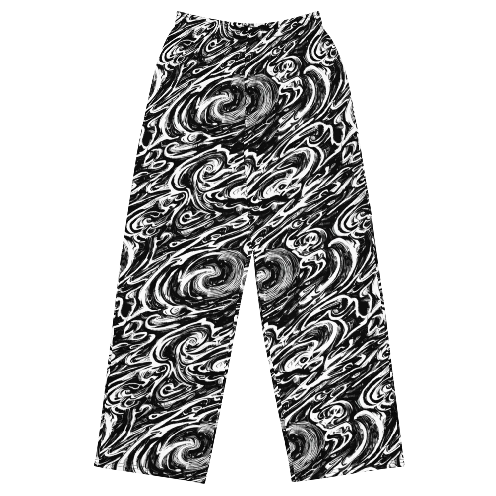 Blackwater Frenzy on Wide-Leg Pants — Front