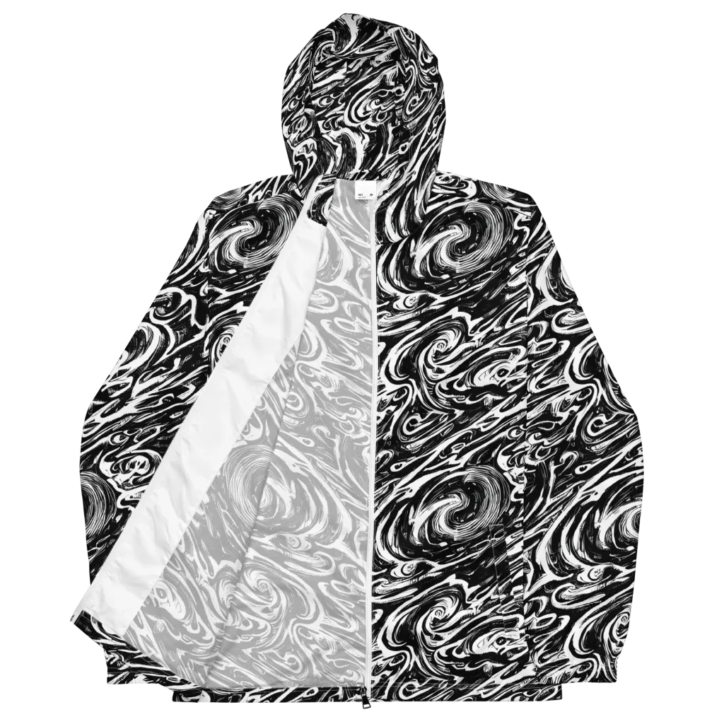 Blackwater Frenzy on Men's Windbreaker — Front