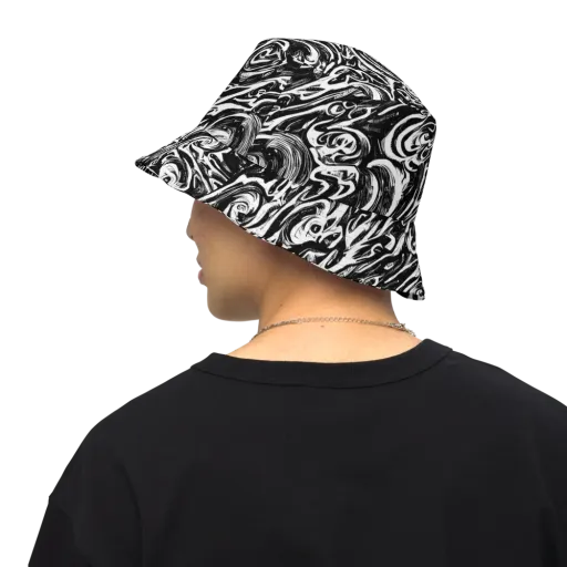 Blackwater Frenzy on a Reversible Bucket Hat