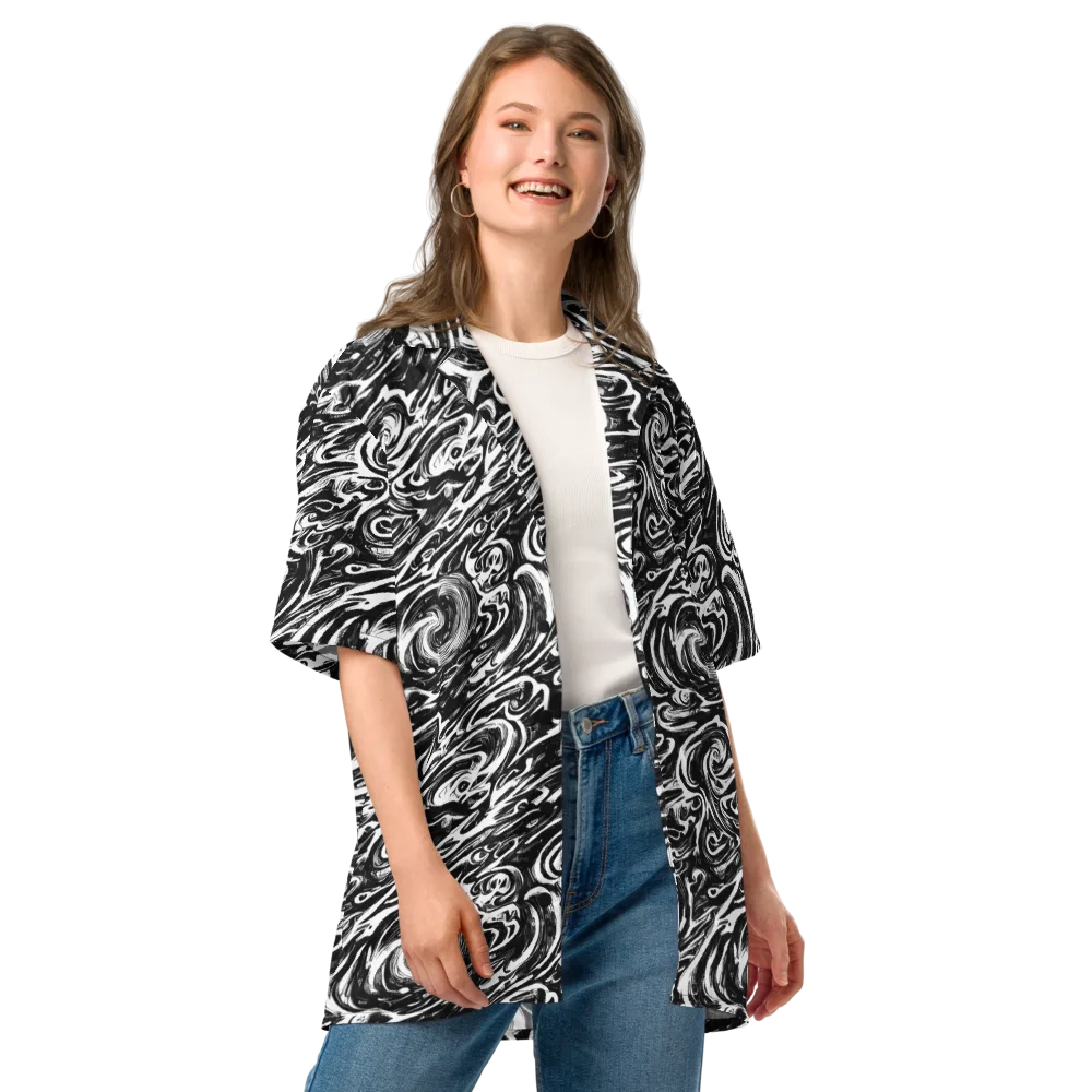 Blackwater Frenzy on Button Shirt — Front
