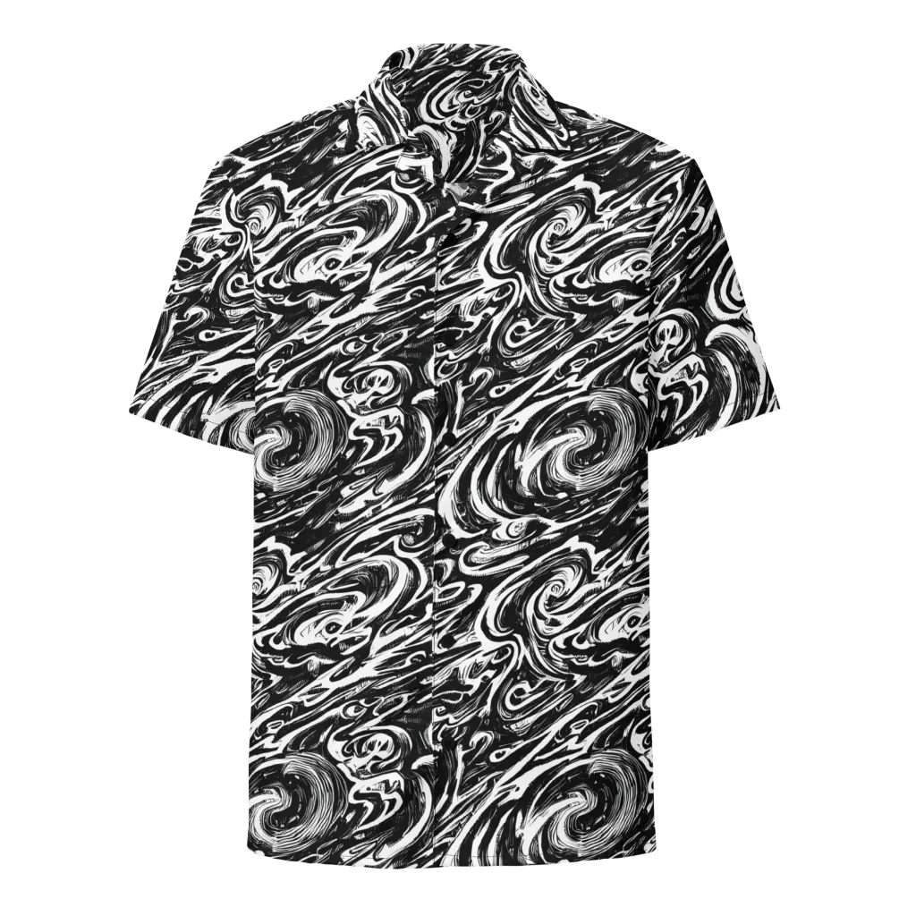 Blackwater Frenzy on Button Shirt — Front