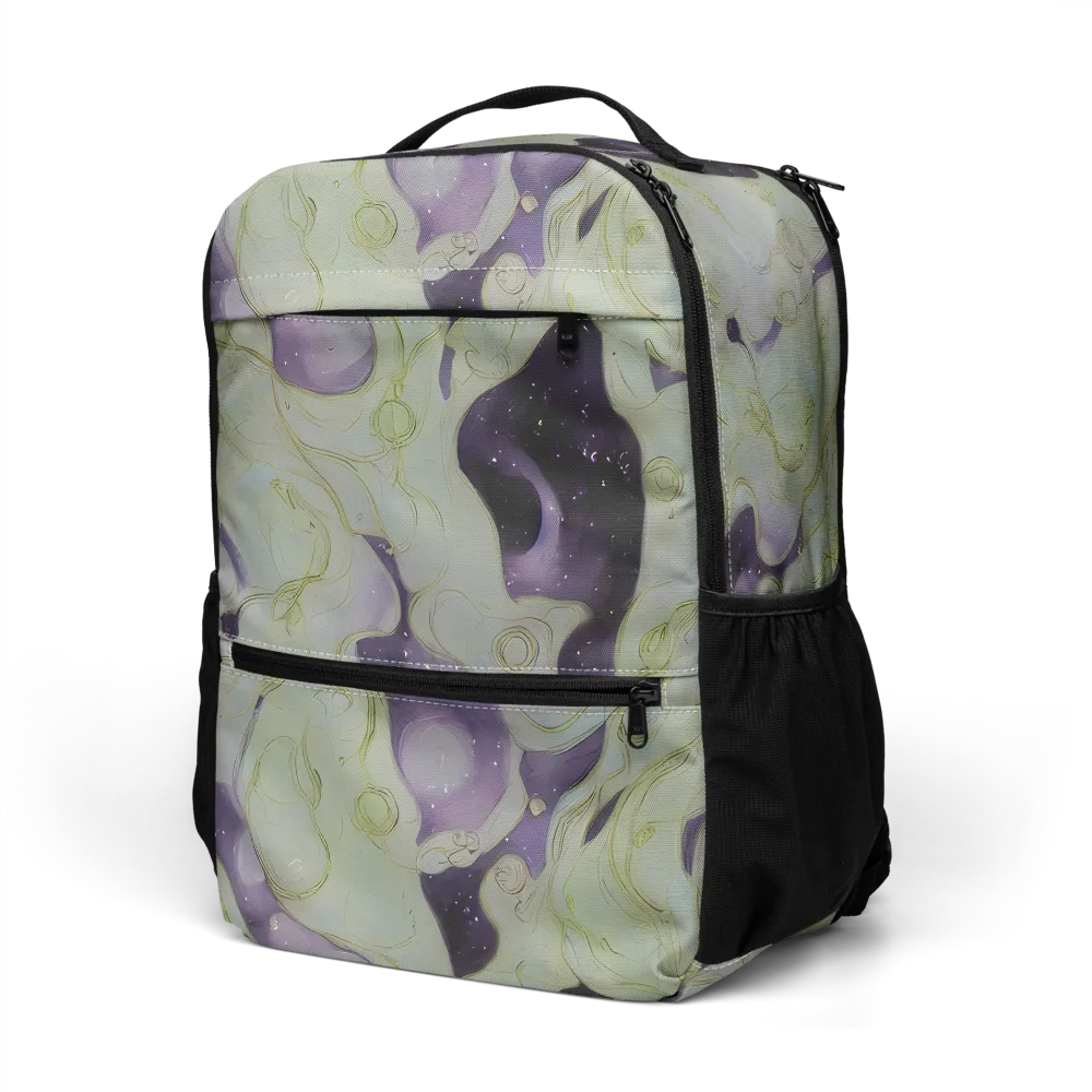 Sage Galaxy on Utility Backpack — Left Front