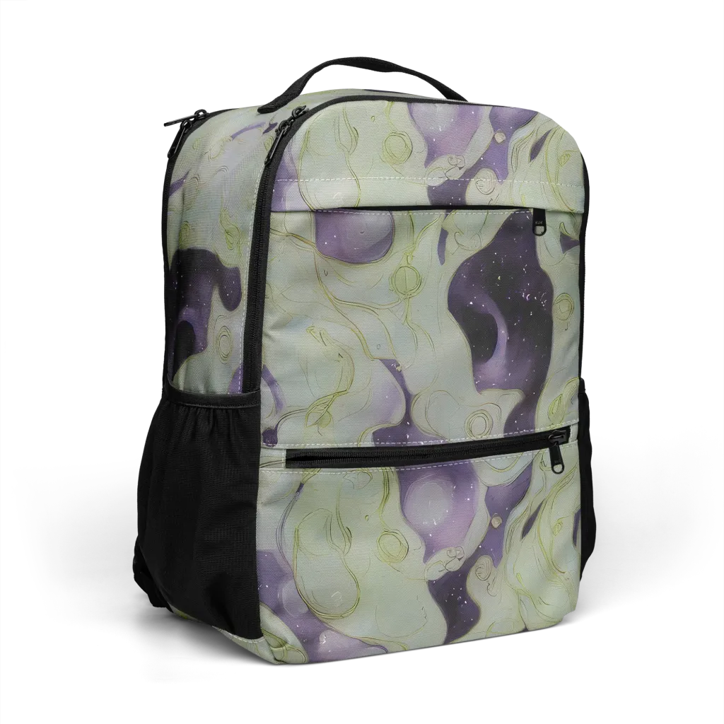 Sage Galaxy on Utility Backpack — Right Front