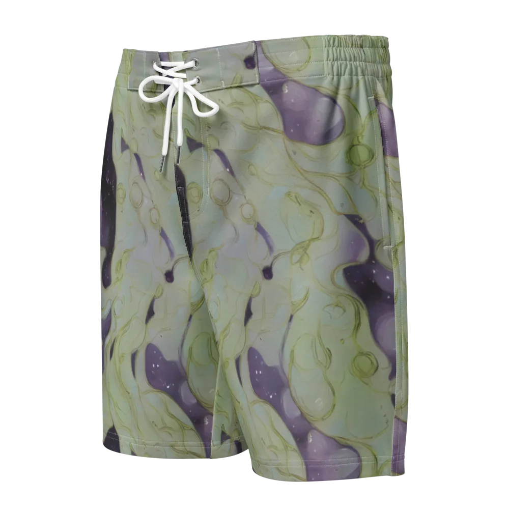 Sage Galaxy on Men's Board Shorts — Front