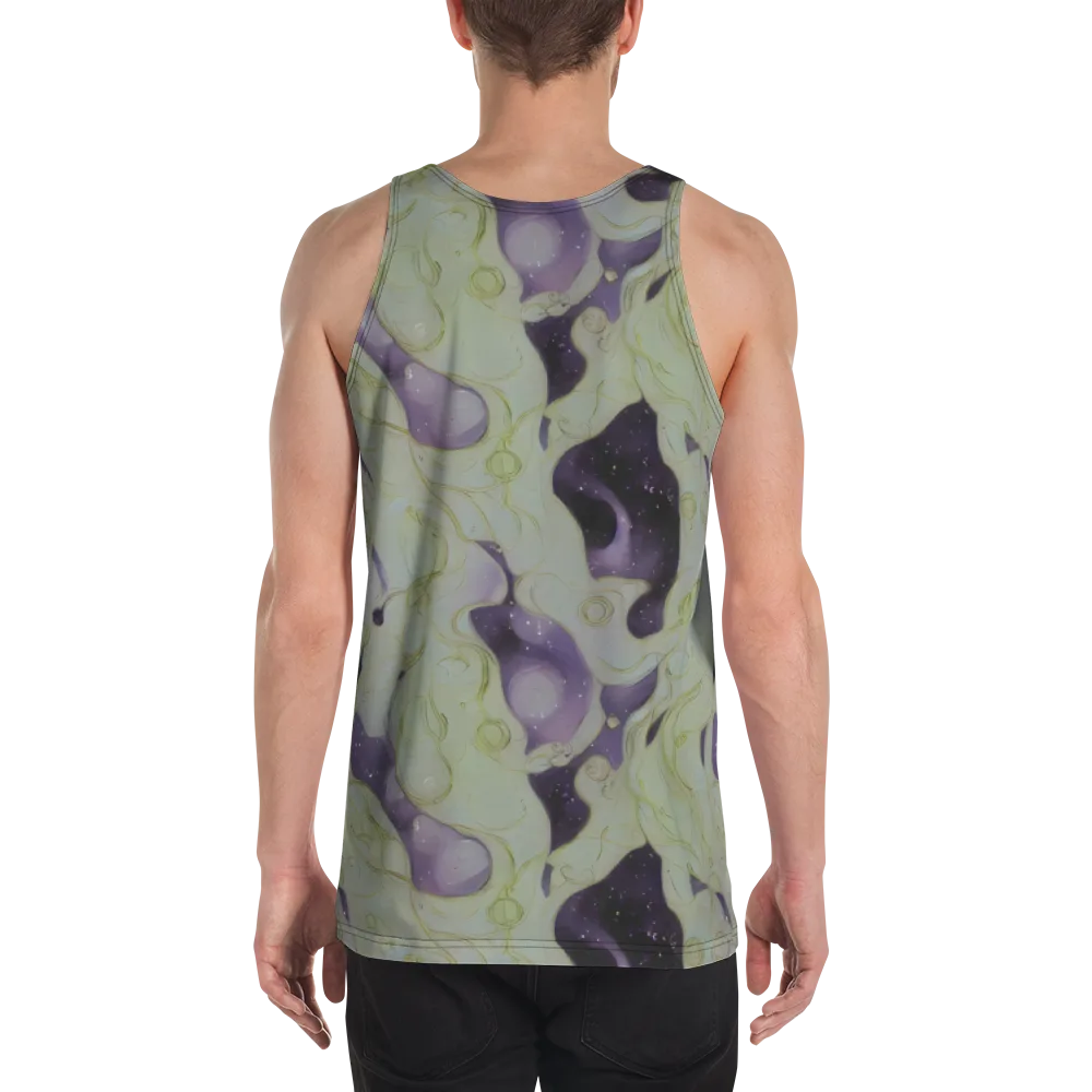Sage Galaxy on Men's Tank Top — Back