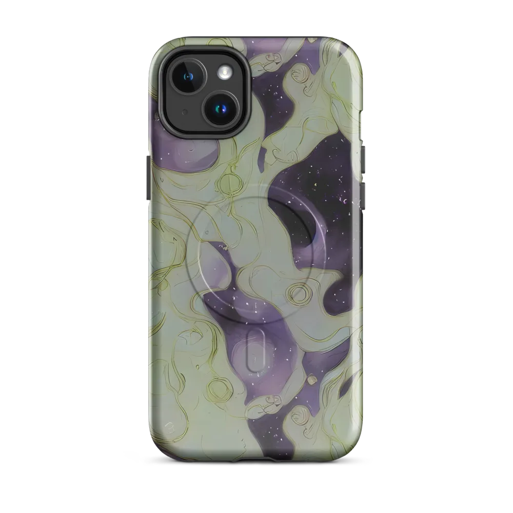 Sage Galaxy on MagSafe Tough Case for iPhone® — Front