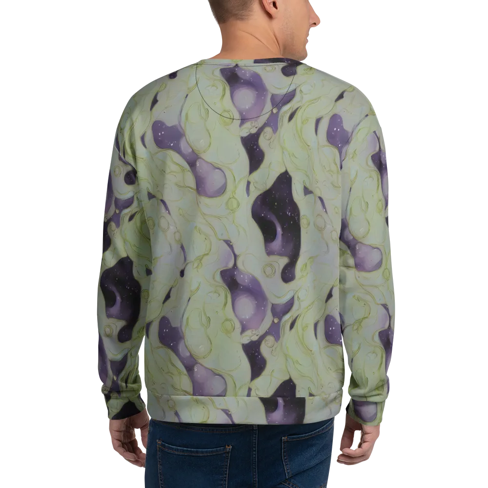 Sage Galaxy on Sweatshirt — Back