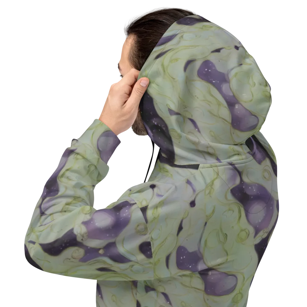 Sage Galaxy on Hoodie — Back