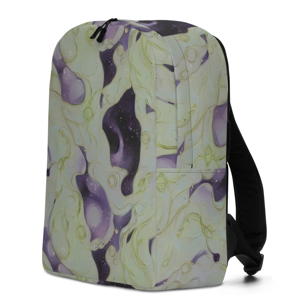 Sage Galaxy on Minimalist Backpack — Left