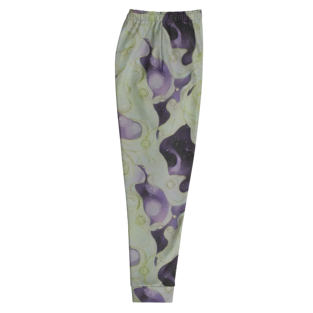 Sage Galaxy on Men's Joggers — Right