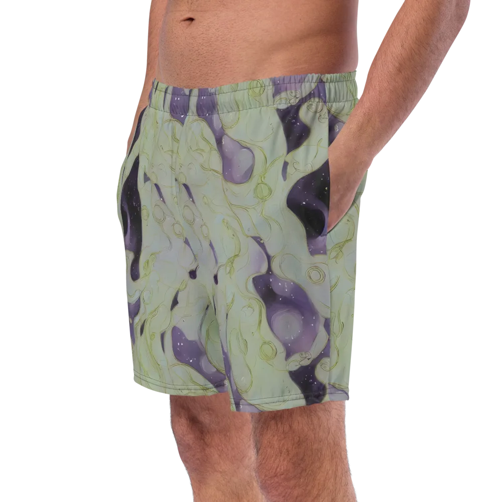 Sage Galaxy on Swim Trunks — Left Front