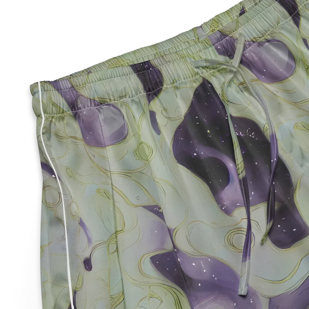 Sage Galaxy on Women's Pajama Shorts — Product details