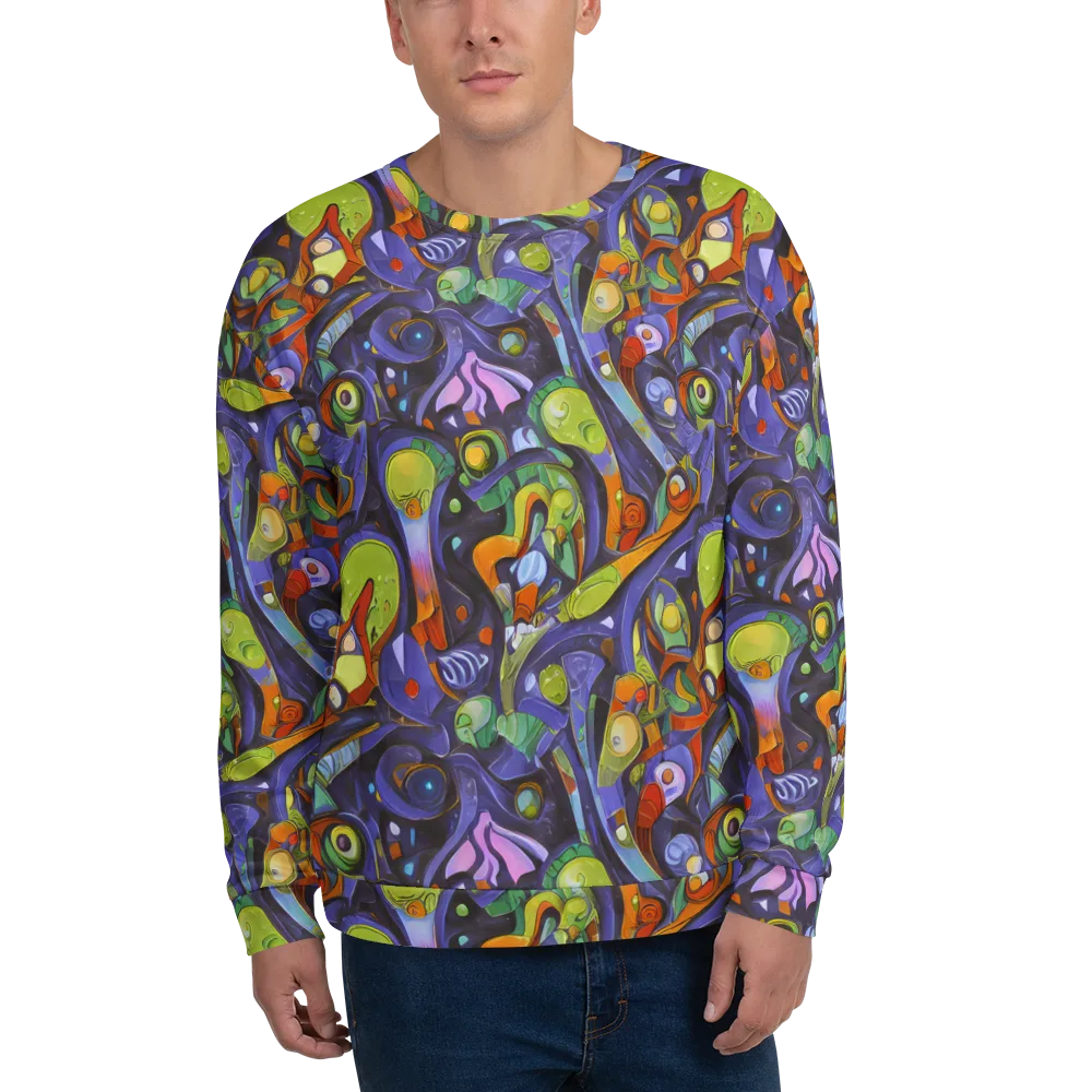 Neon Organism on Sweatshirt — Front