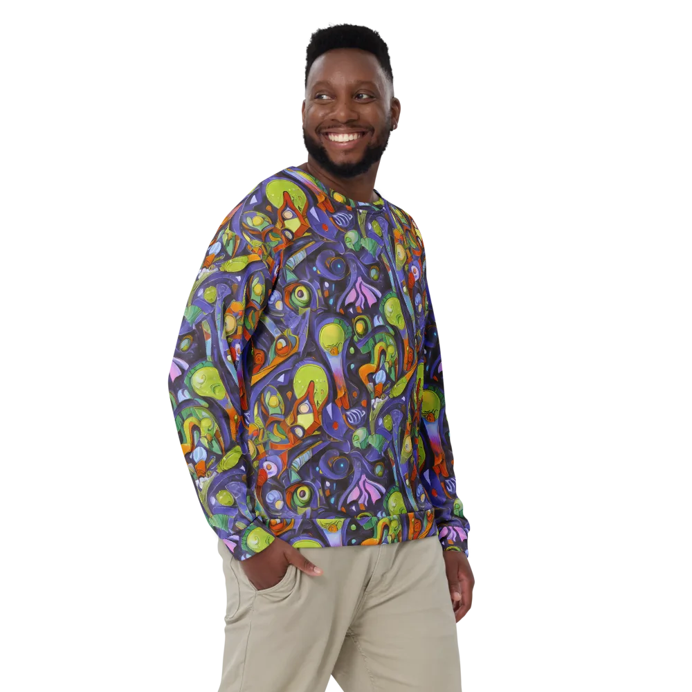 Neon Organism on Sweatshirt — Front