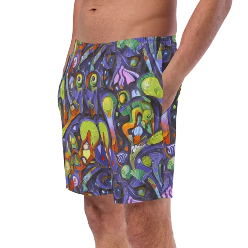 Neon Organism on a Swim Trunks