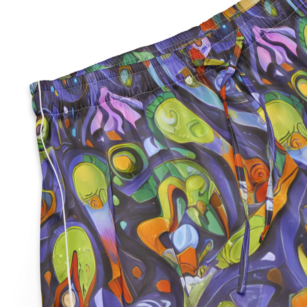 Neon Organism on Women's Pajama Shorts — Product details