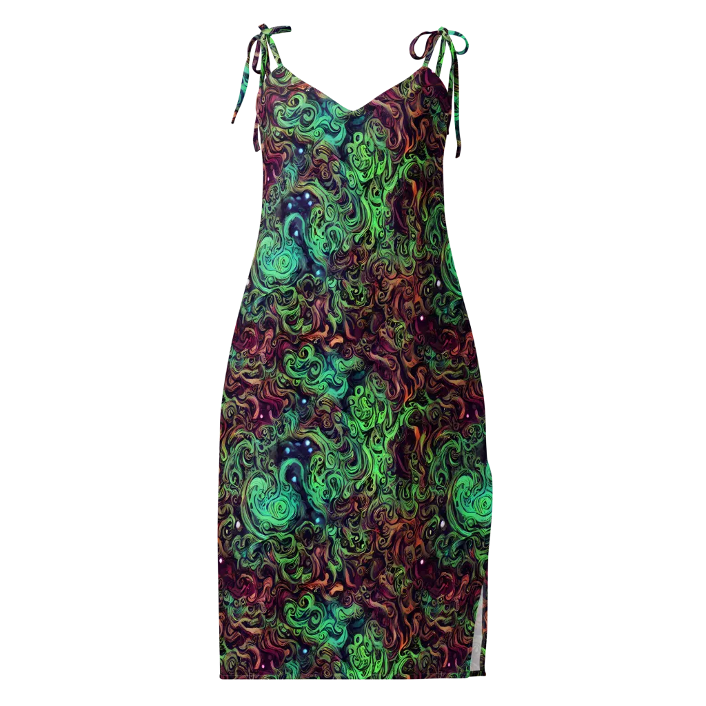 Emerald Maelstrom on Slip Dress — Front