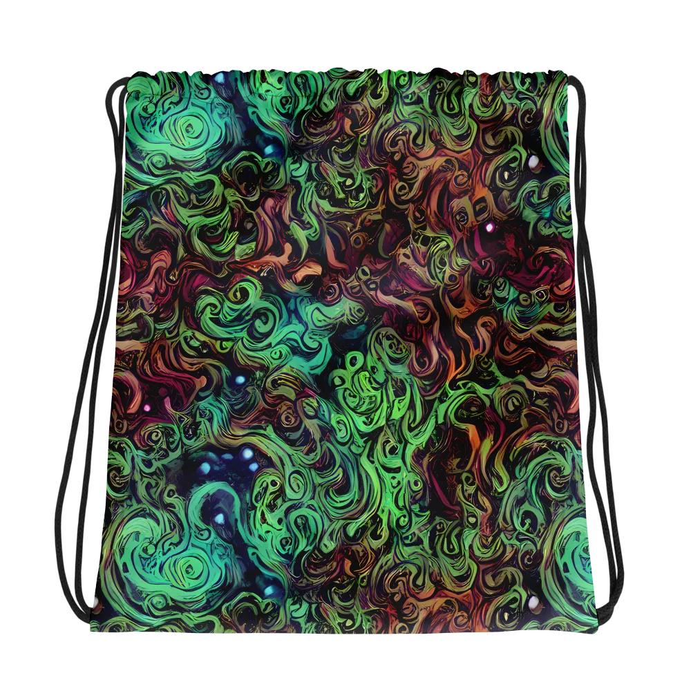Emerald Maelstrom on Drawstring Bag — Photo