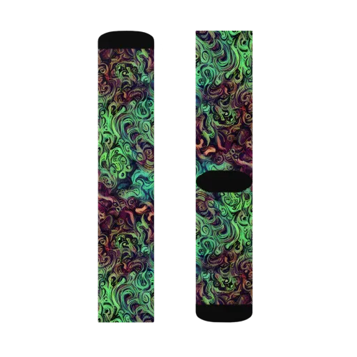 Emerald Maelstrom on a Socks
