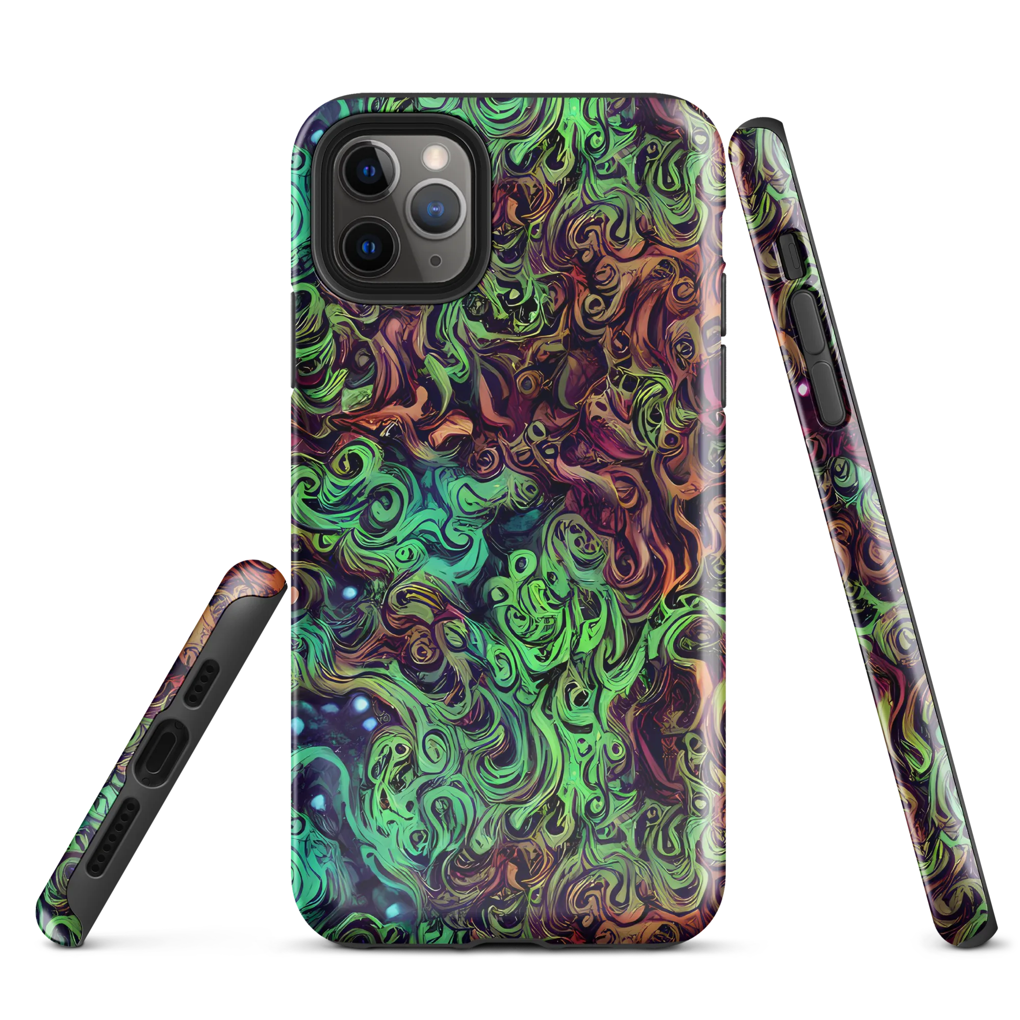 Emerald Maelstrom on Tough Case for iPhone® — Front