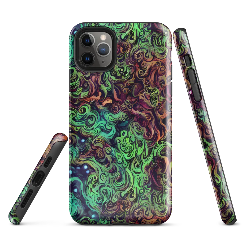 Emerald Maelstrom on Tough Case for iPhone® — Front