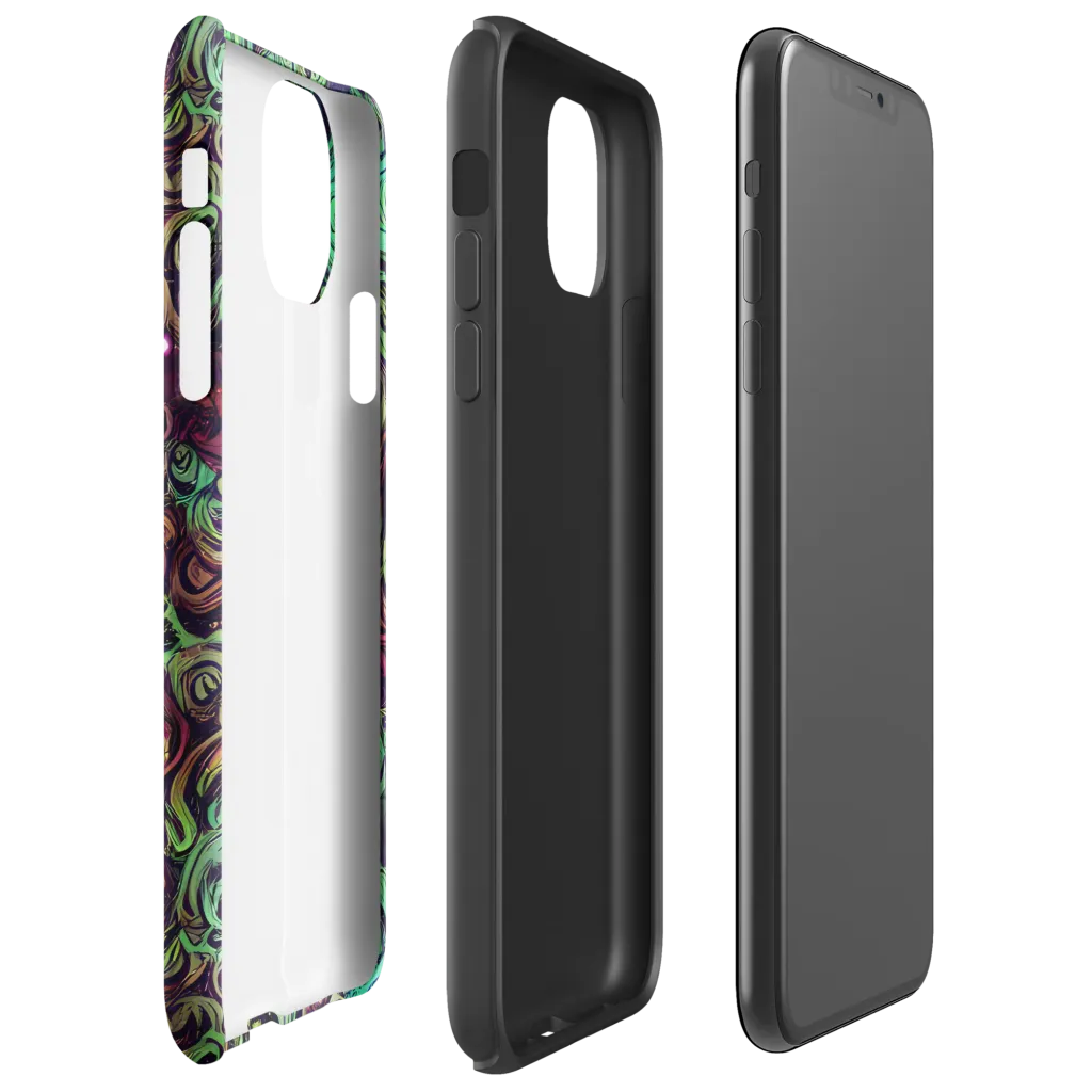 Emerald Maelstrom on Tough Case for iPhone® — Right