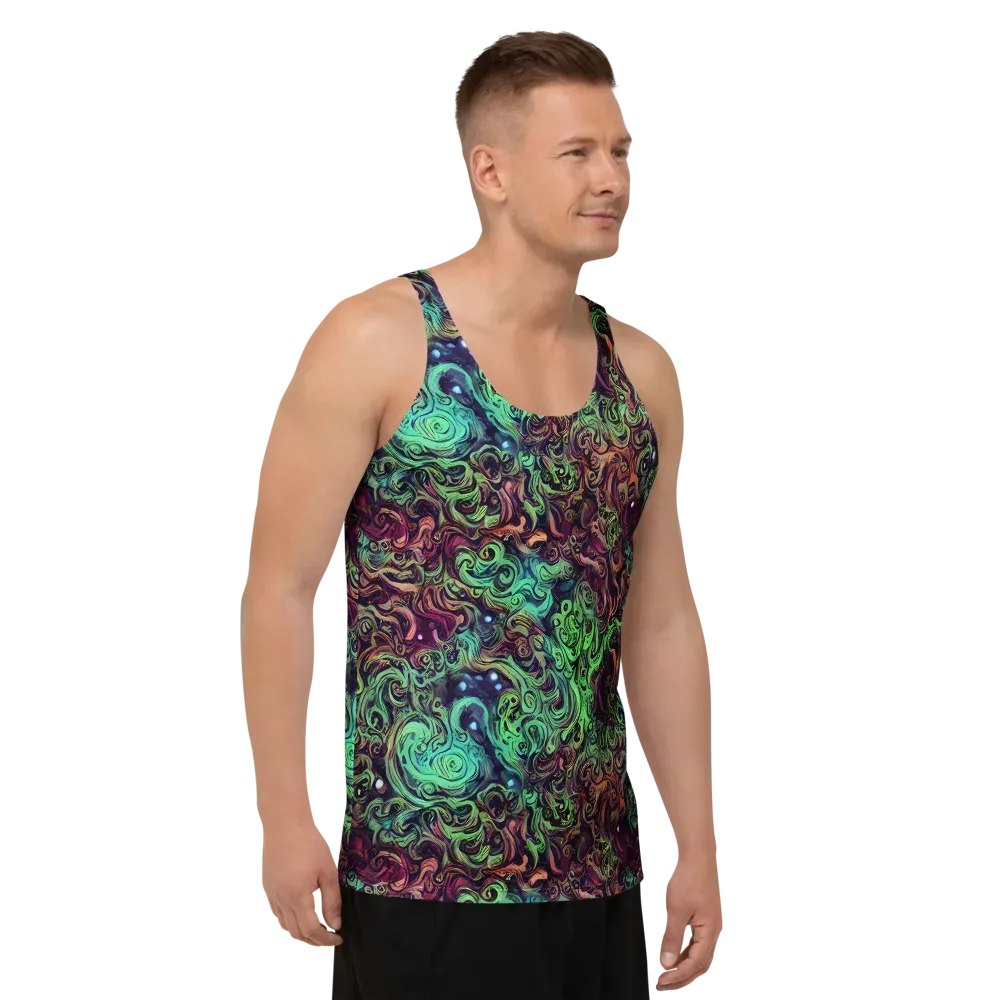 Emerald Maelstrom on Men's Tank Top — Right Front