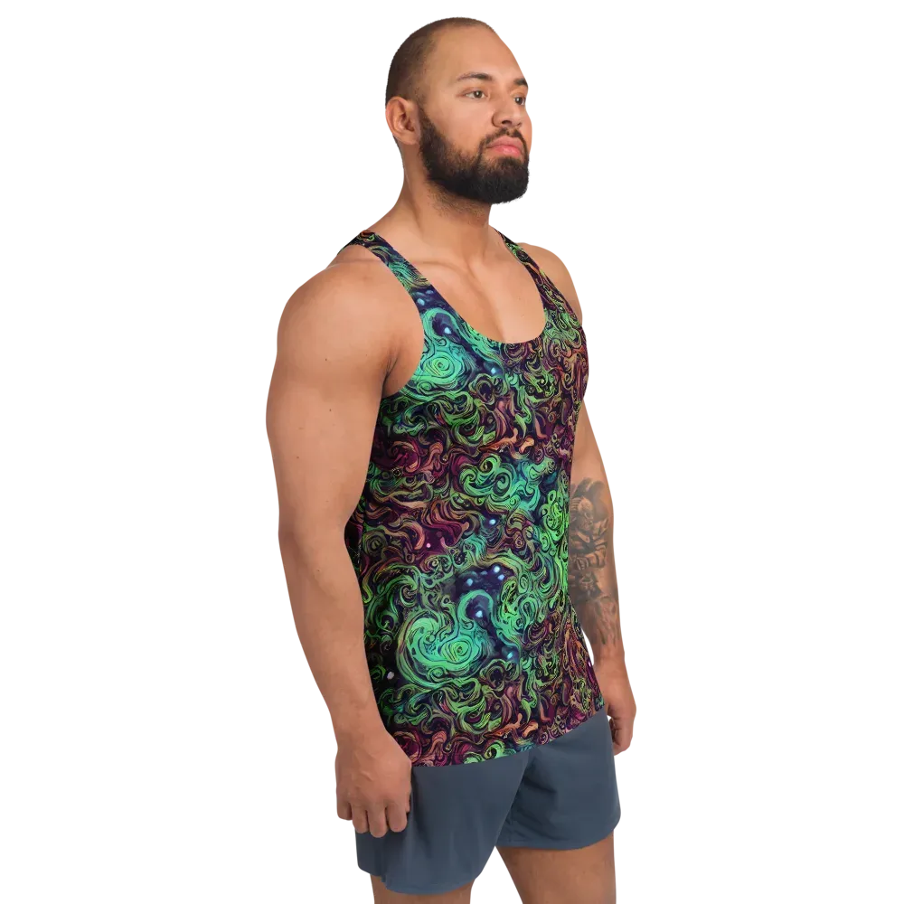 Emerald Maelstrom on Men's Tank Top — Right Front