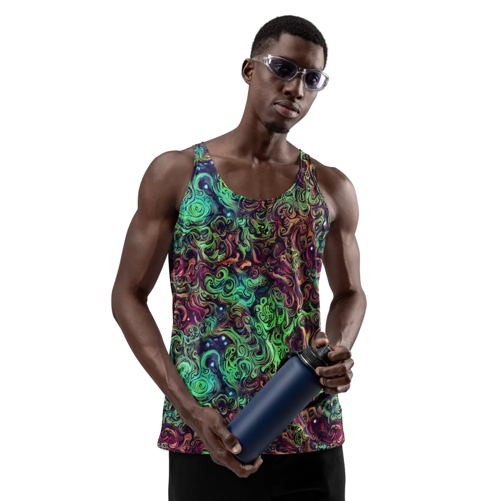 Emerald Maelstrom on Men's Tank Top — Front