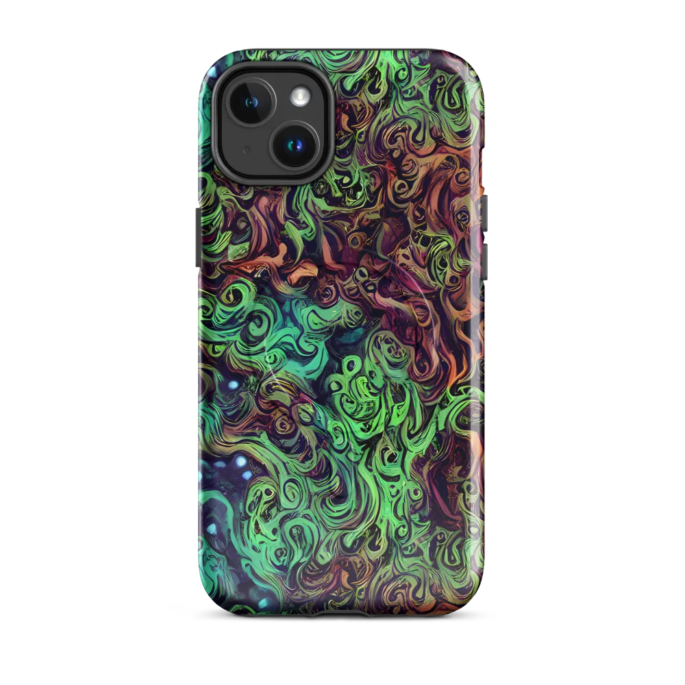 Emerald Maelstrom on MagSafe Tough Case for iPhone® — Front