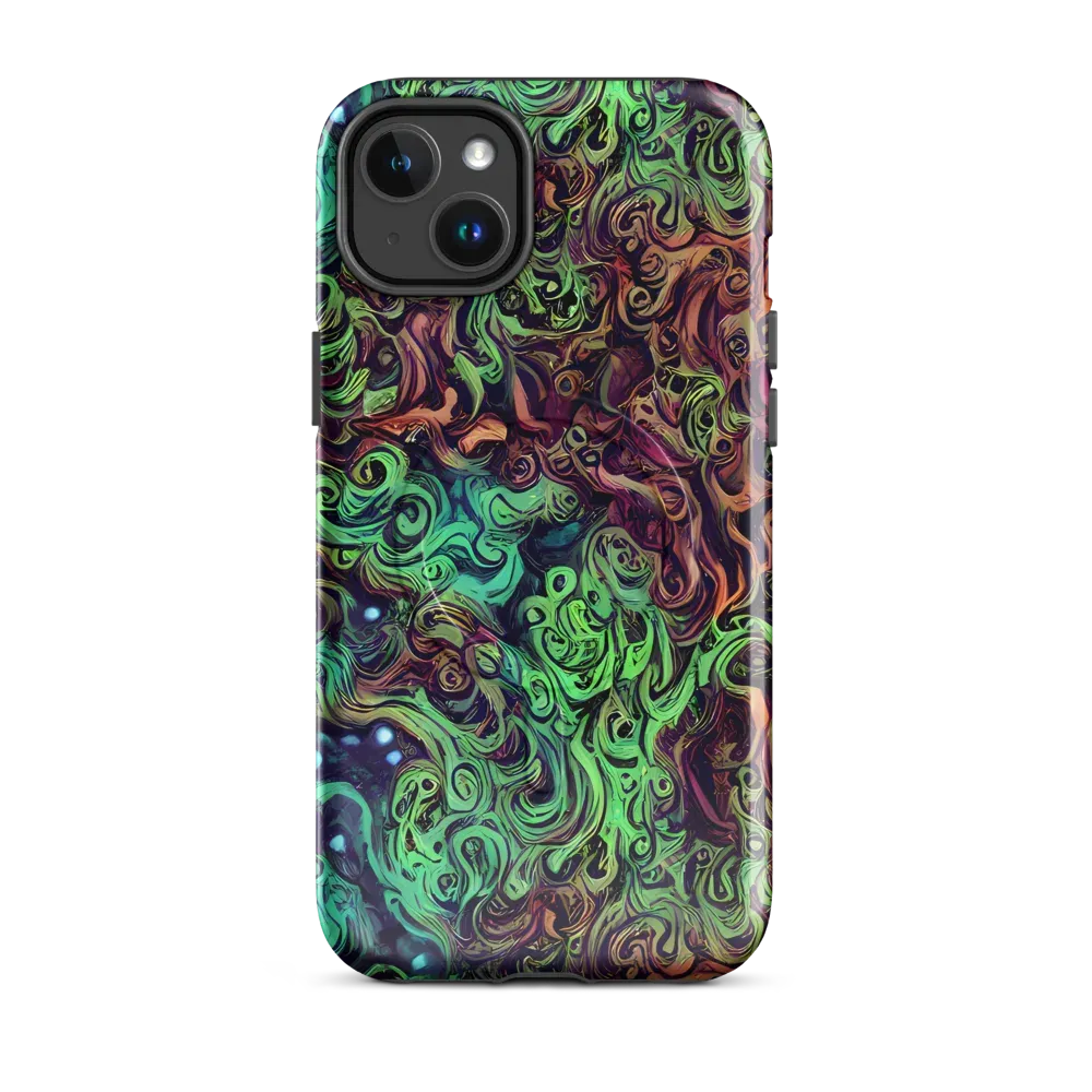 Emerald Maelstrom on MagSafe Tough Case for iPhone® — Front