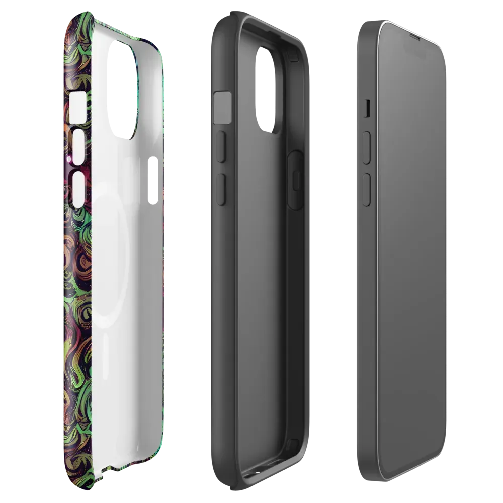 Emerald Maelstrom on MagSafe Tough Case for iPhone® — Front