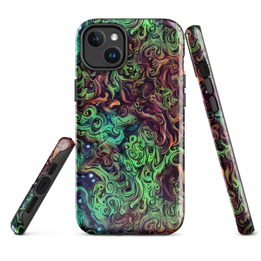 Emerald Maelstrom on MagSafe Tough Case for iPhone® — Front