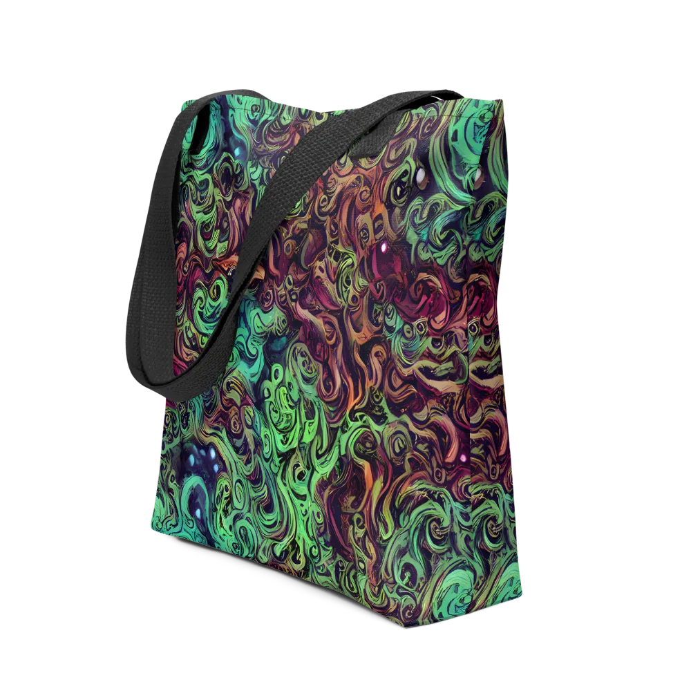 Emerald Maelstrom on Tote Bag — Front
