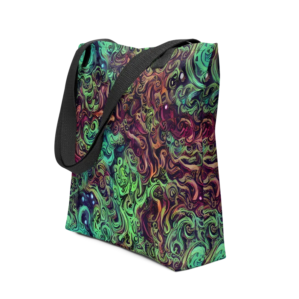 Emerald Maelstrom on Tote Bag — Front