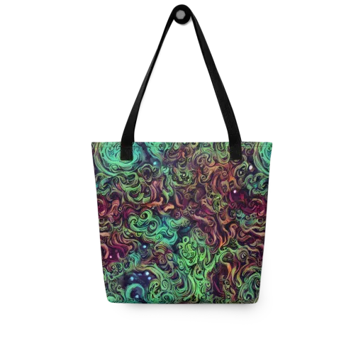 Emerald Maelstrom on a Tote Bag