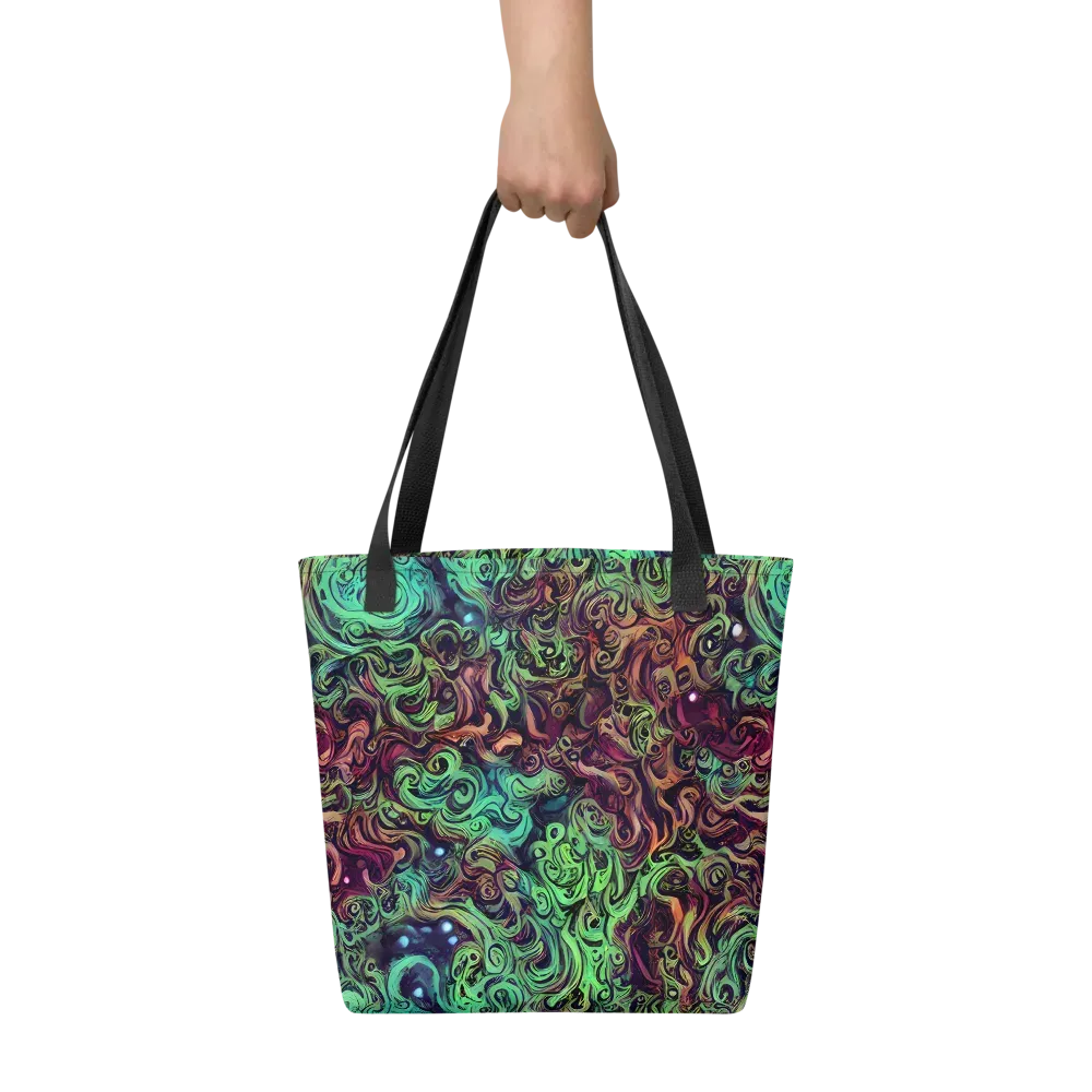Emerald Maelstrom on Tote Bag — Front