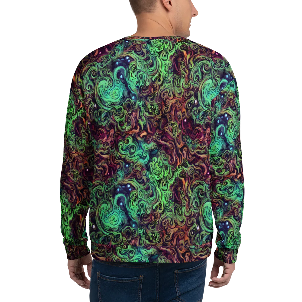 Emerald Maelstrom on Sweatshirt — Back