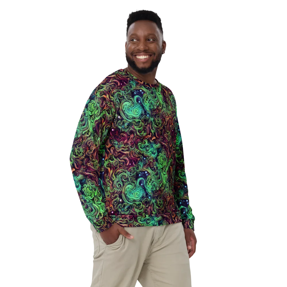 Emerald Maelstrom on Sweatshirt — Front