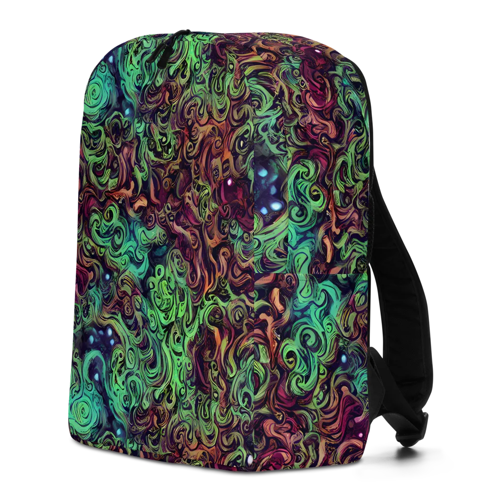 Emerald Maelstrom on Minimalist Backpack — Left