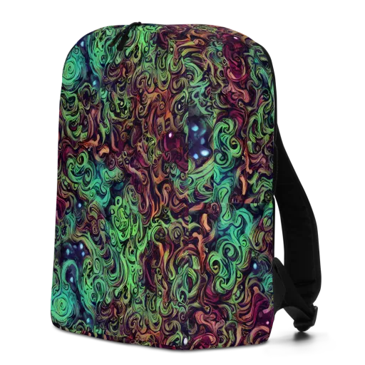 Emerald Maelstrom on a Minimalist Backpack