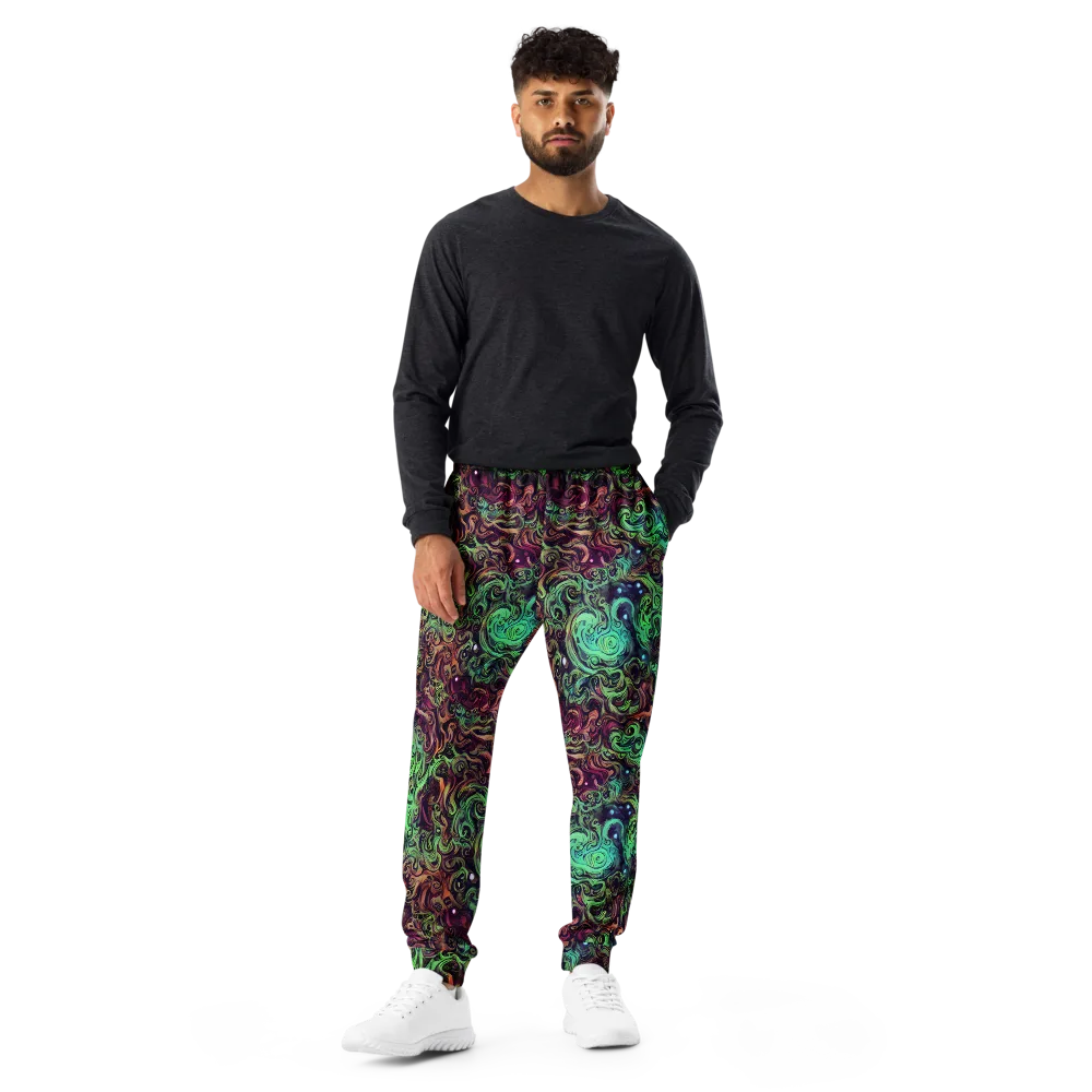 Emerald Maelstrom on Men's Joggers — Front