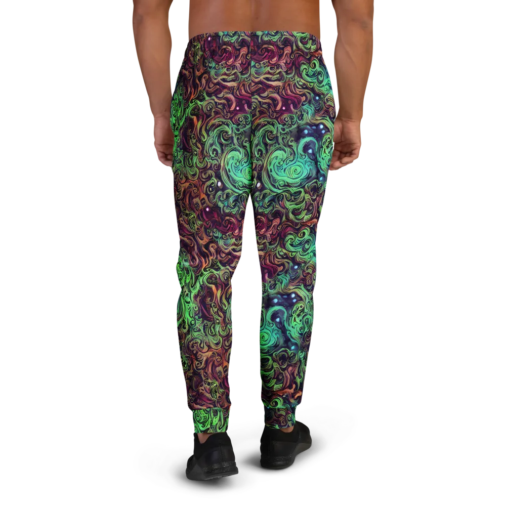 Emerald Maelstrom on Men's Joggers — Back
