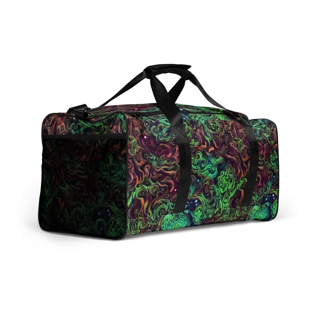 Emerald Maelstrom on Duffle Bag — Right Front