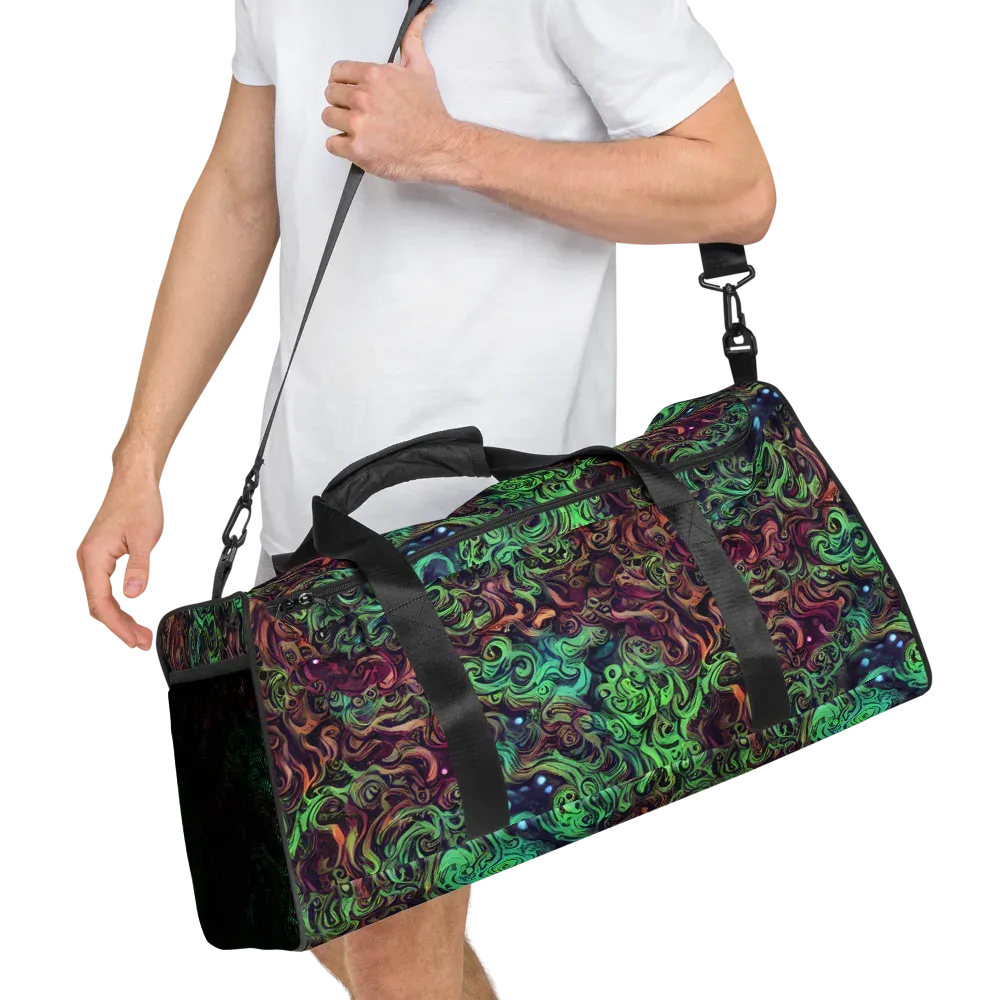 Emerald Maelstrom on Duffle Bag — Right Front