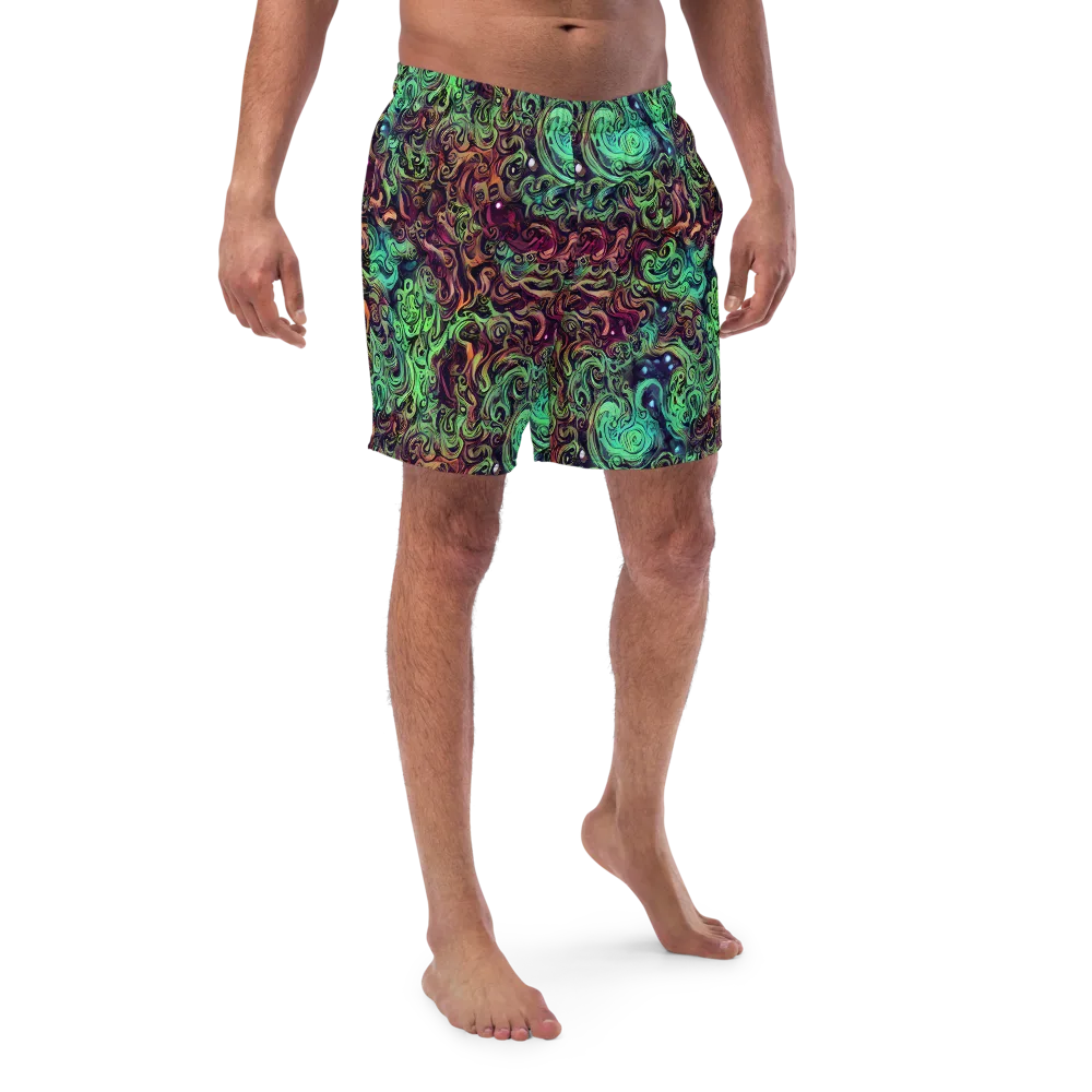 Emerald Maelstrom on Swim Trunks — Front