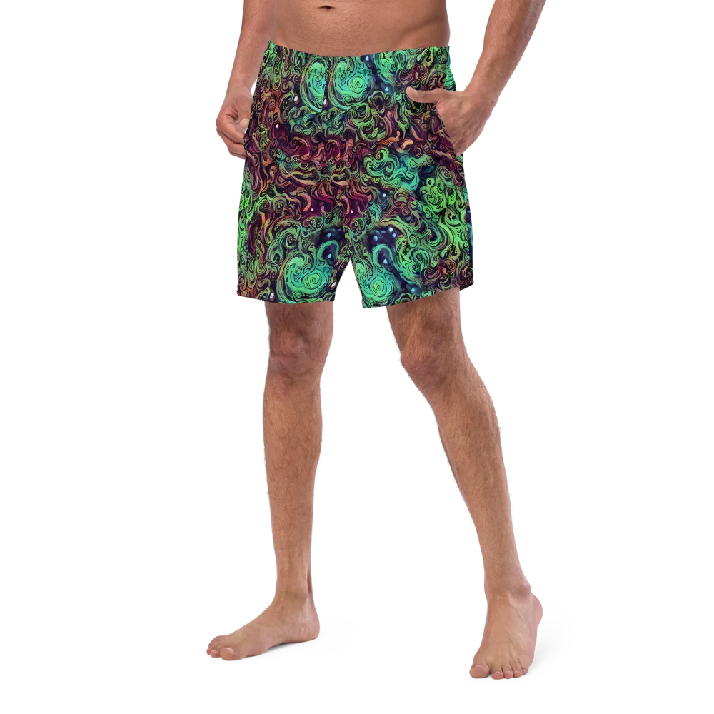 Emerald Maelstrom on Swim Trunks — Left Front