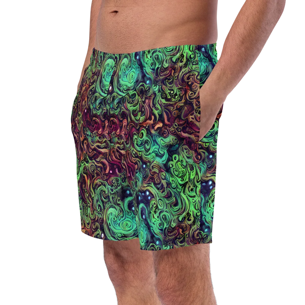 Emerald Maelstrom on Swim Trunks — Left Front
