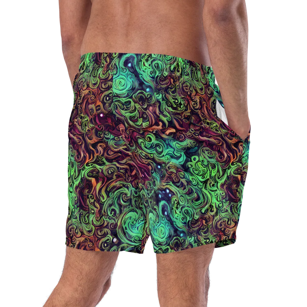 Emerald Maelstrom on Swim Trunks — Right Back