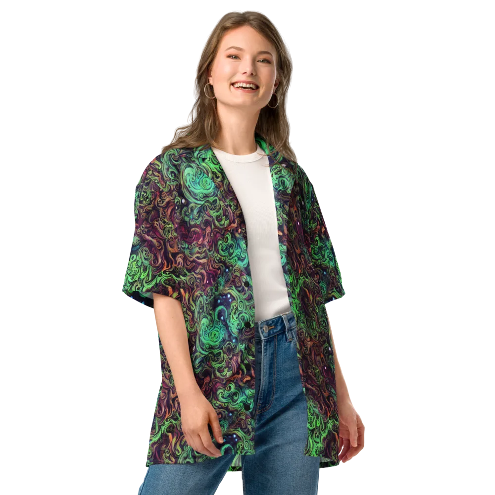 Emerald Maelstrom on Button Shirt — Front